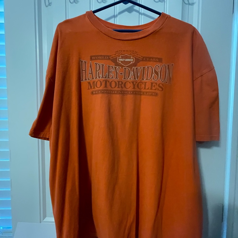 Harley Davidson orange 3xl T-shirt San Diego